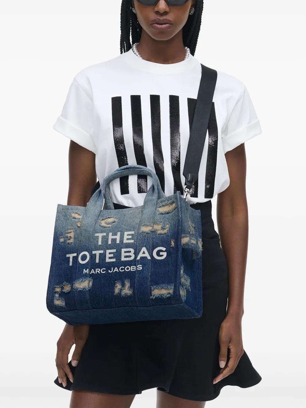 Bolso Marc Jacobs The Medium Tote Rip&Tear Denim