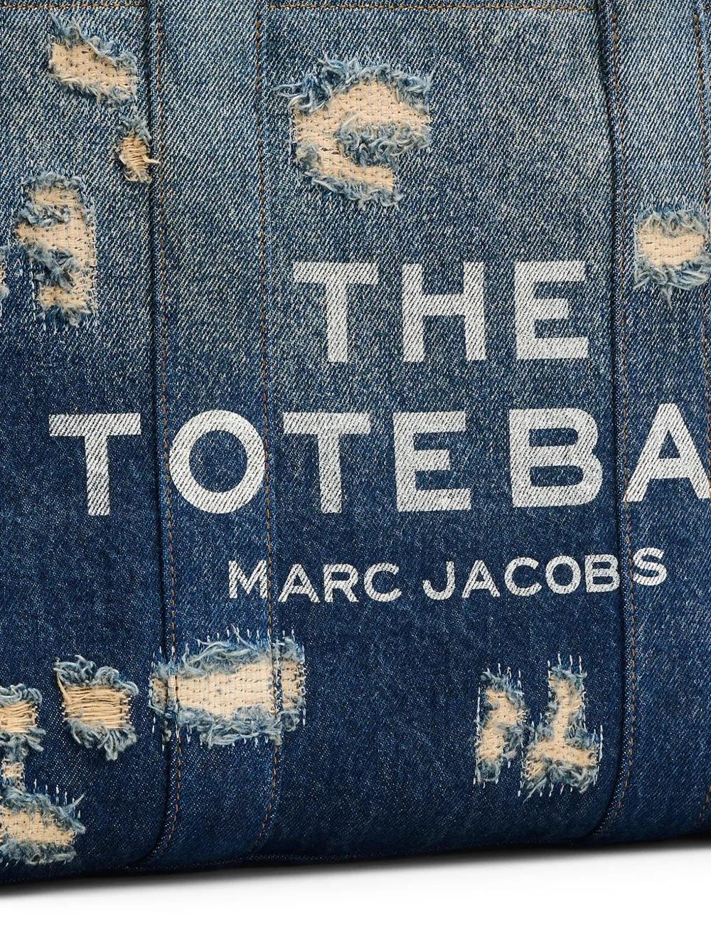 Bolso Marc Jacobs The Medium Tote Rip&Tear Denim
