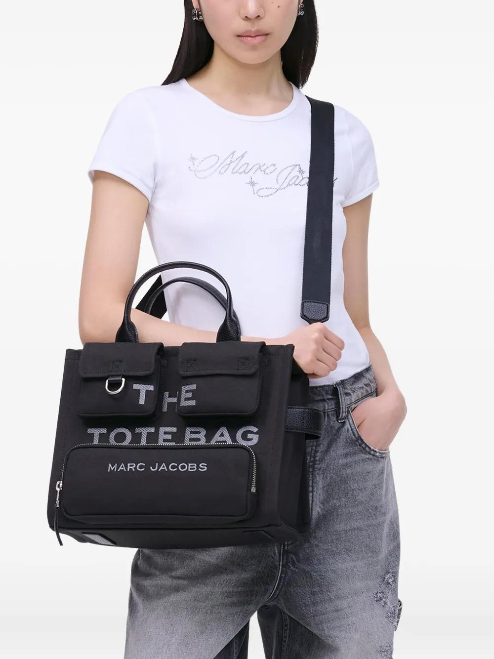 Bolso Marc Jacobs The Medium Tote Bag Cargo Negro