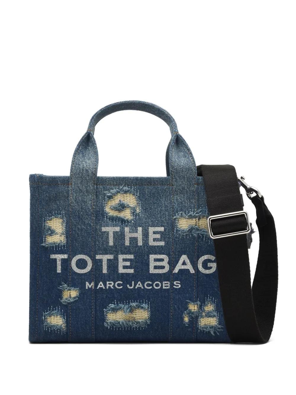 Bolso Marc Jacobs The Small Tote Rip&Tear Denim