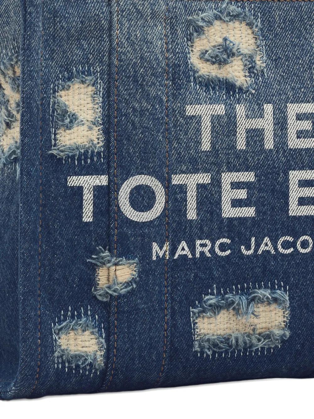 Bolso Marc Jacobs The Small Tote Rip&Tear Denim