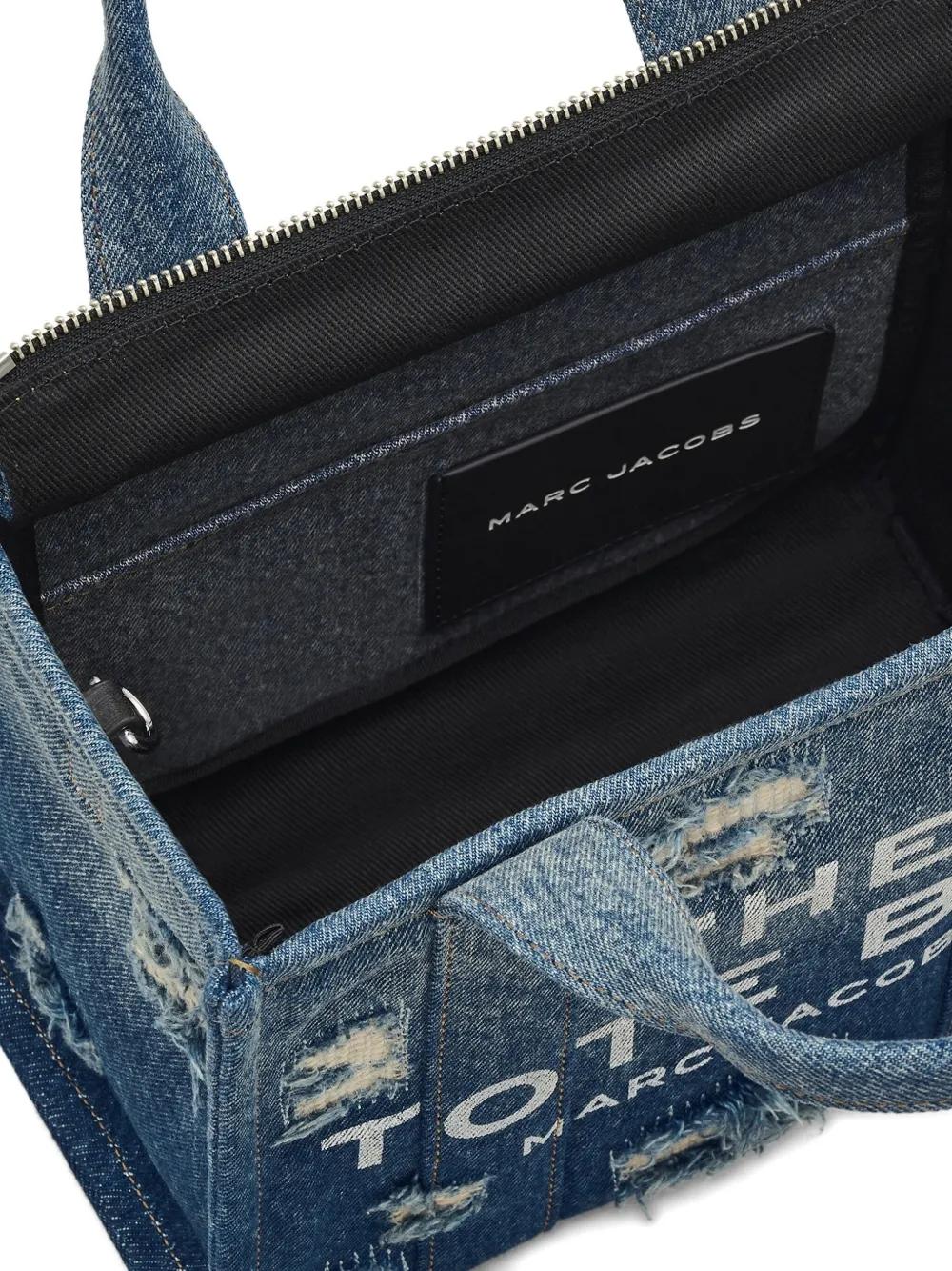 Bolso Marc Jacobs The Small Tote Rip&Tear Denim