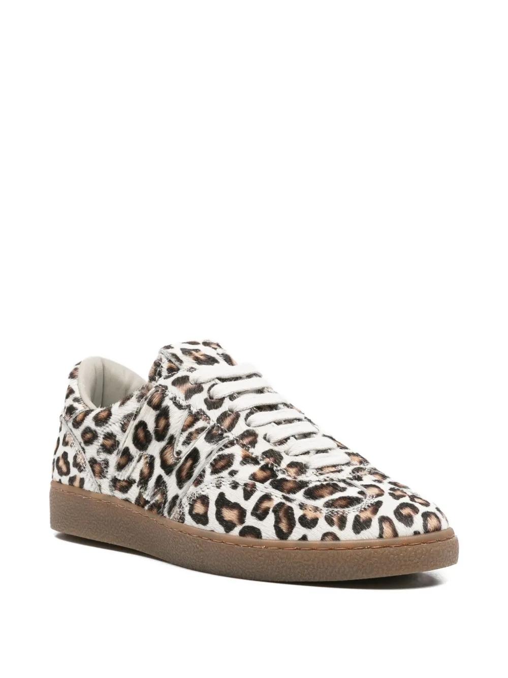 Sneaker MSGM Off White Animalier