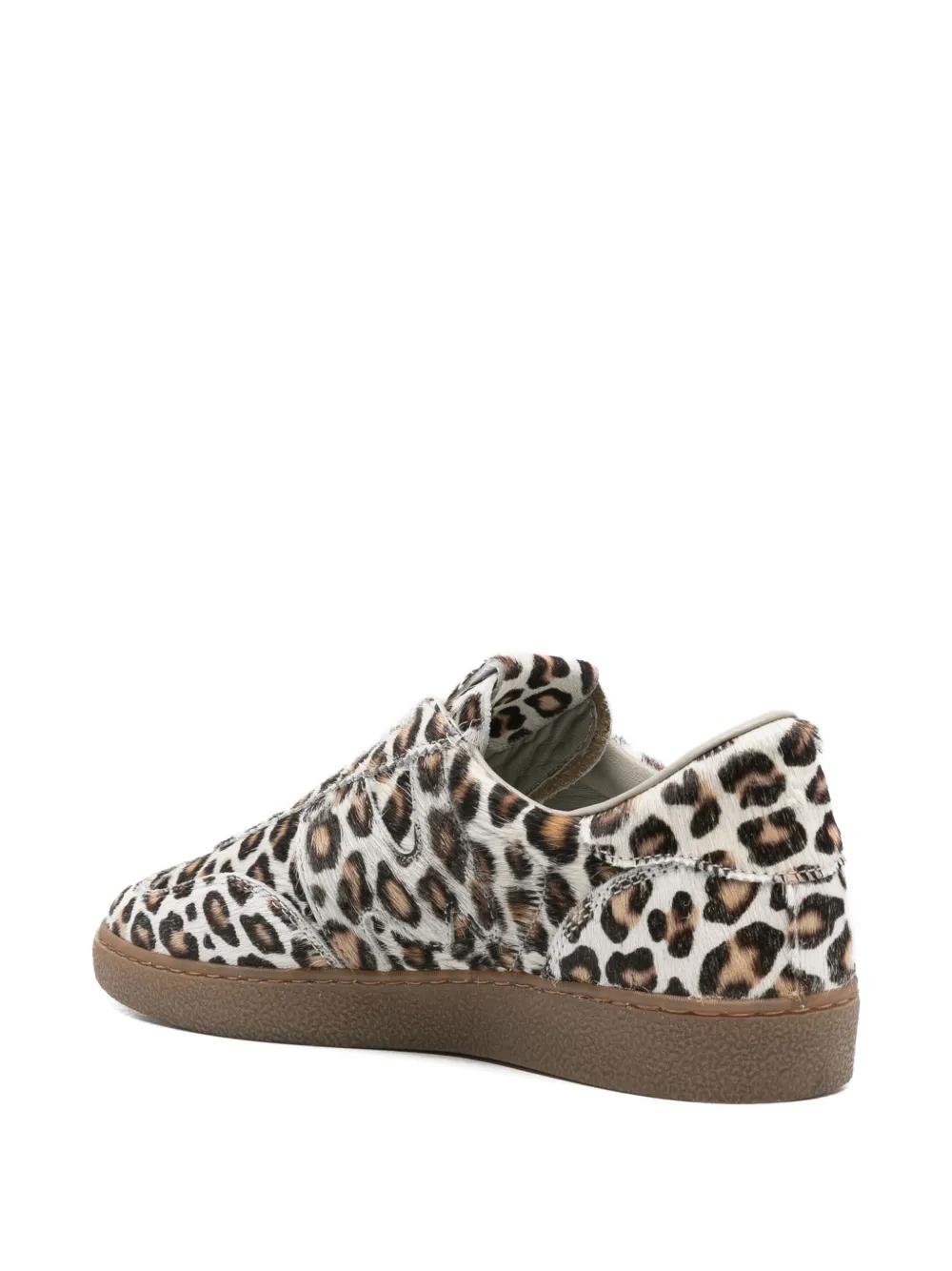 Sneaker MSGM Off White Animalier