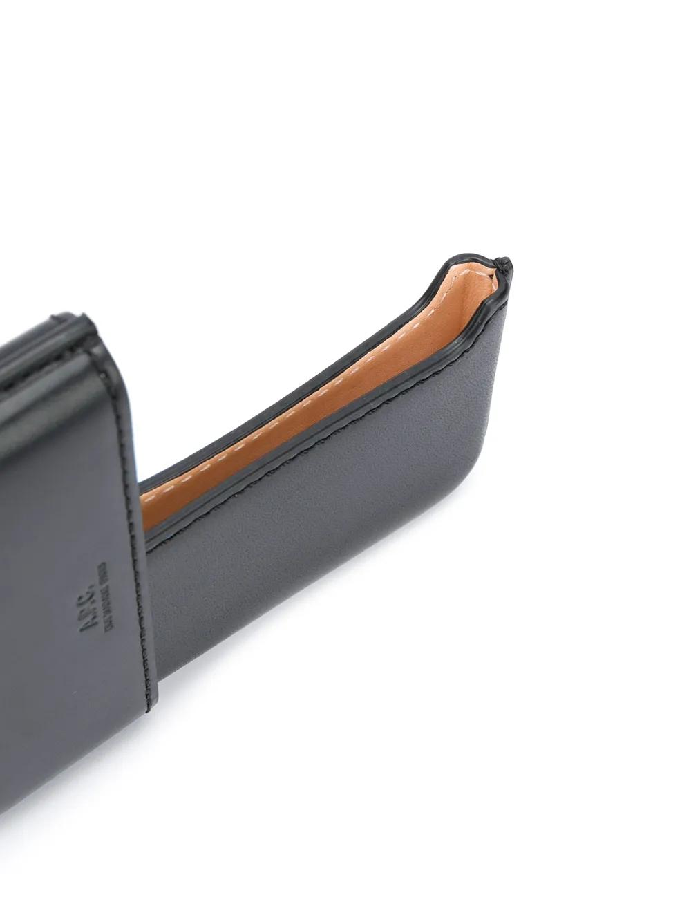 Tarjetero A.P.C. Porte Cartes Magna Carta Negro