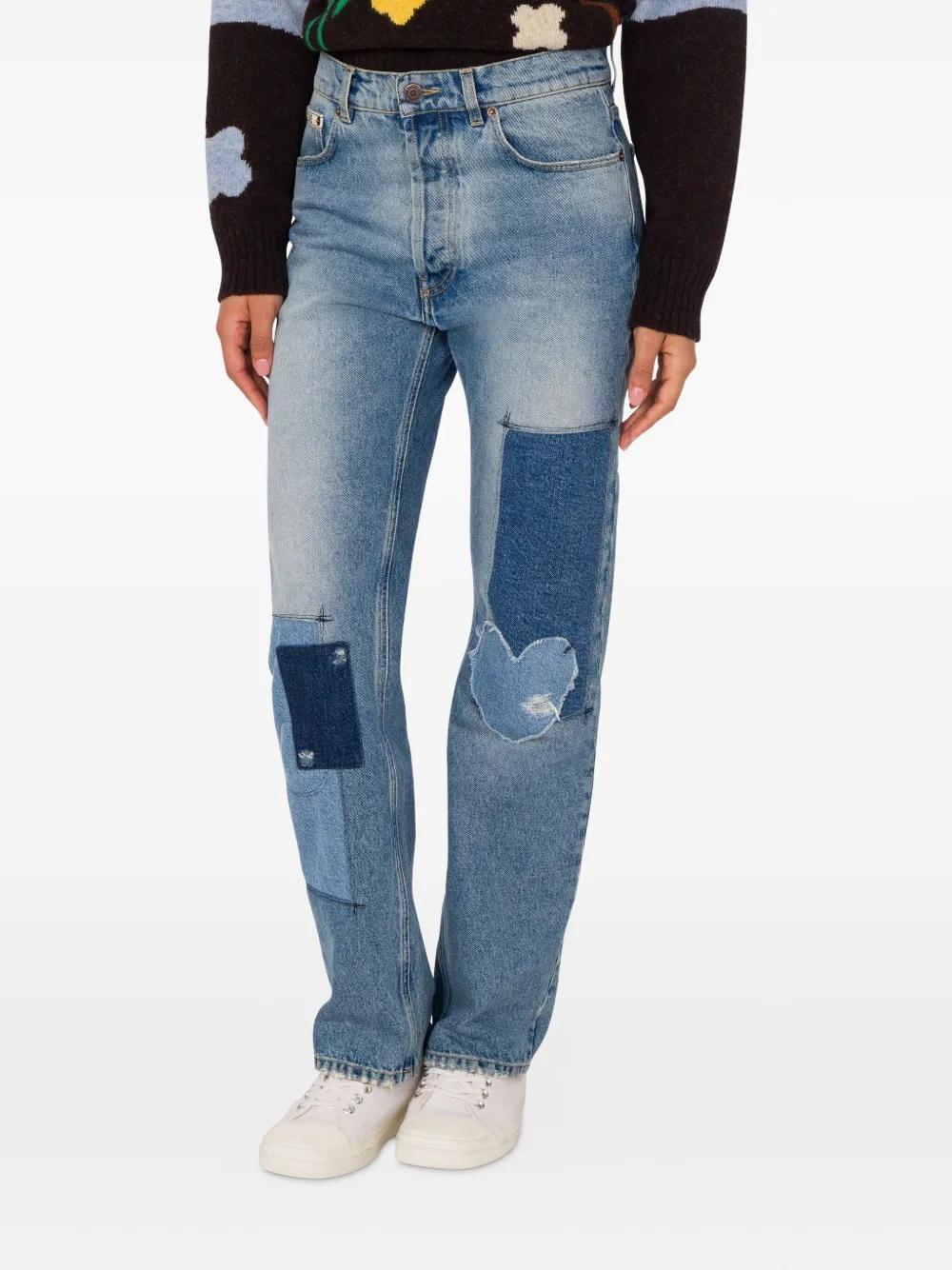 Pantalón Moschino Denim Patchwork
