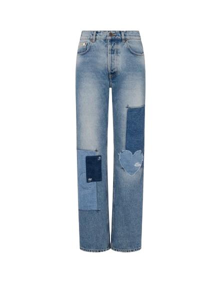 Pantalón Moschino Denim Patchwork