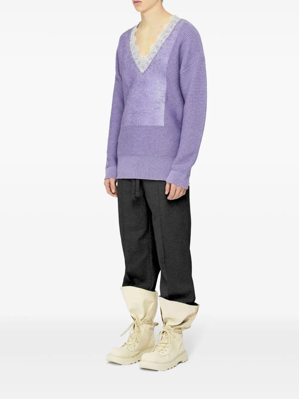 Pantalón JW Anderson Pintruck Chándal Negro