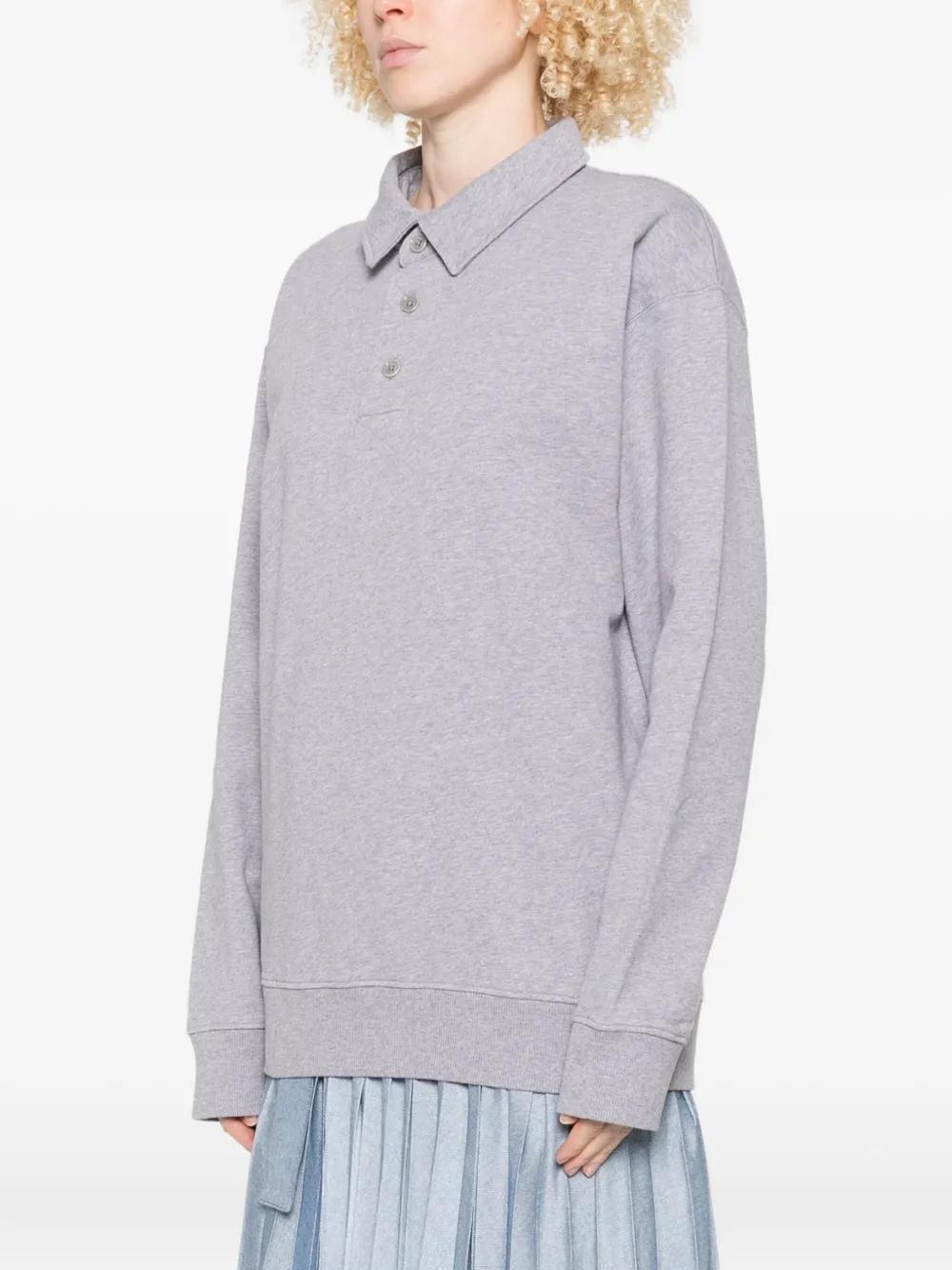 Jersey JW Anderson Rugby Polo Gris