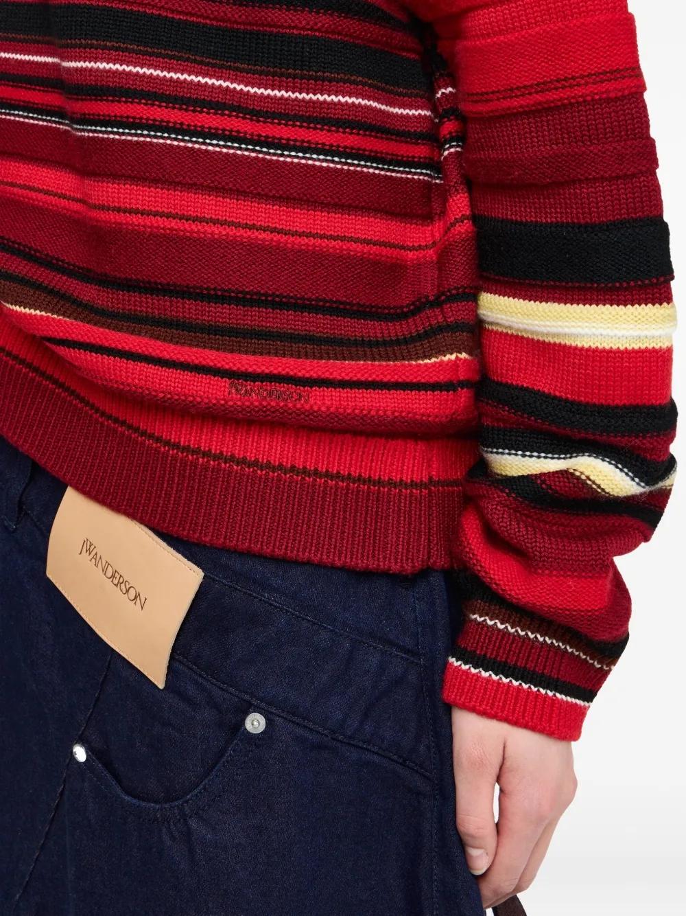Jersey JW Anderson Multi Stripe Jumper