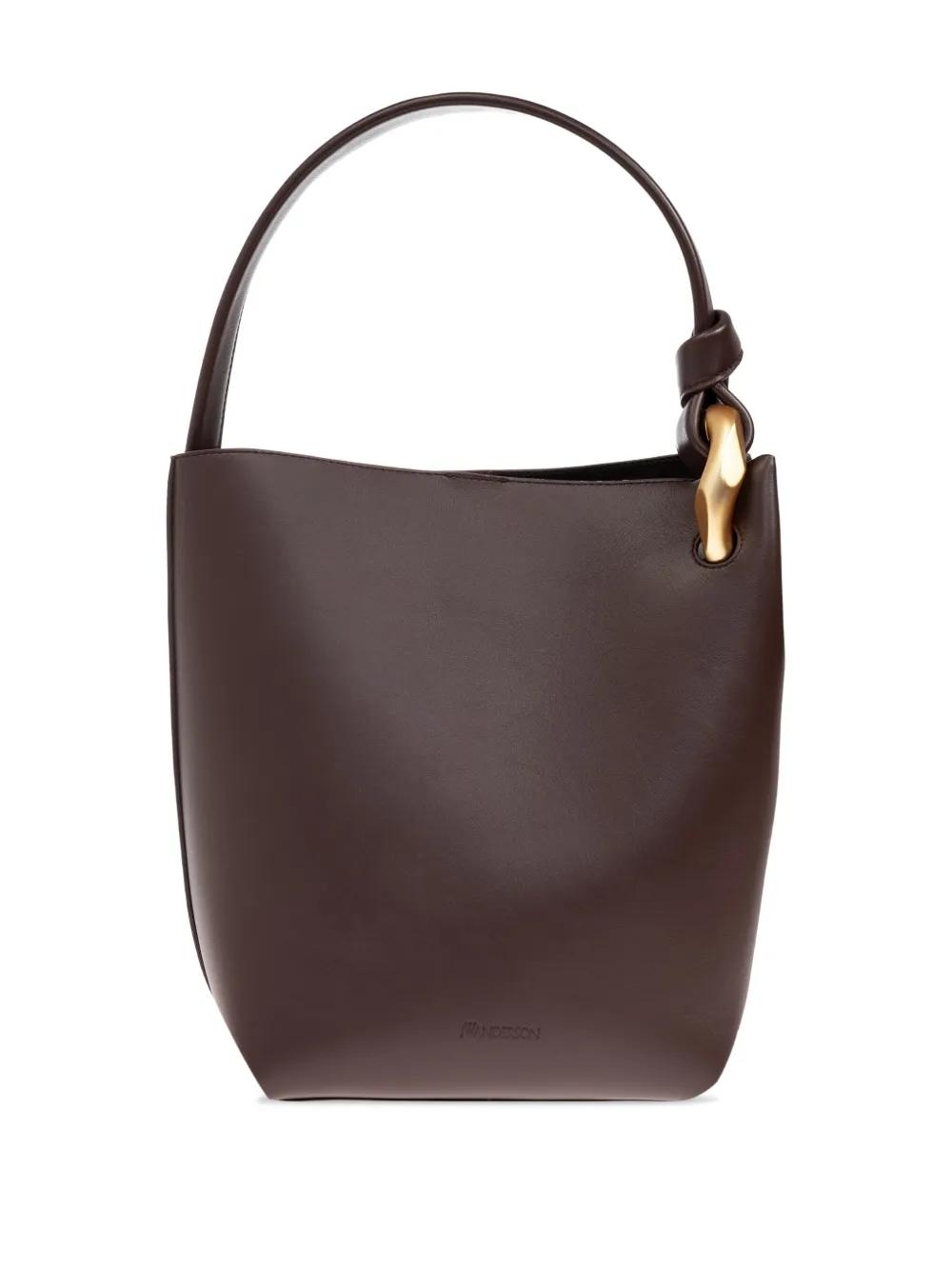 Bolso JW Anderson Corner Bucket Marrón
