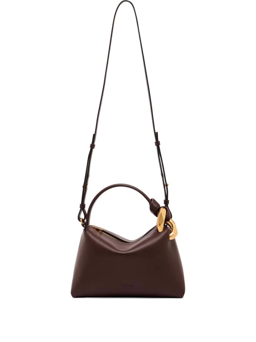 Bolso JW Anderson Small Corner Bag Marrón