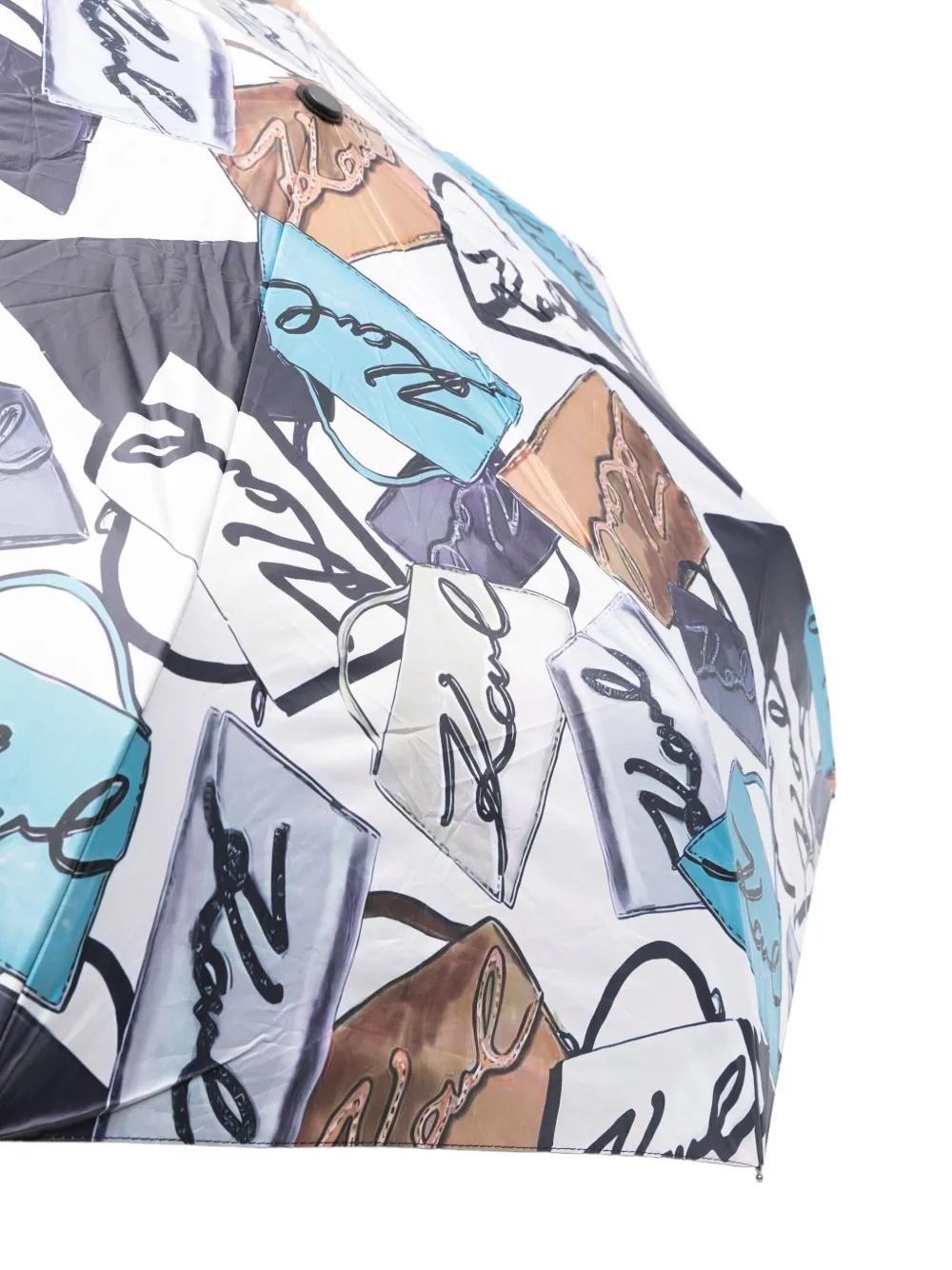 Paraguas Karl Lagerfeld K/Sign Bag Umbrella