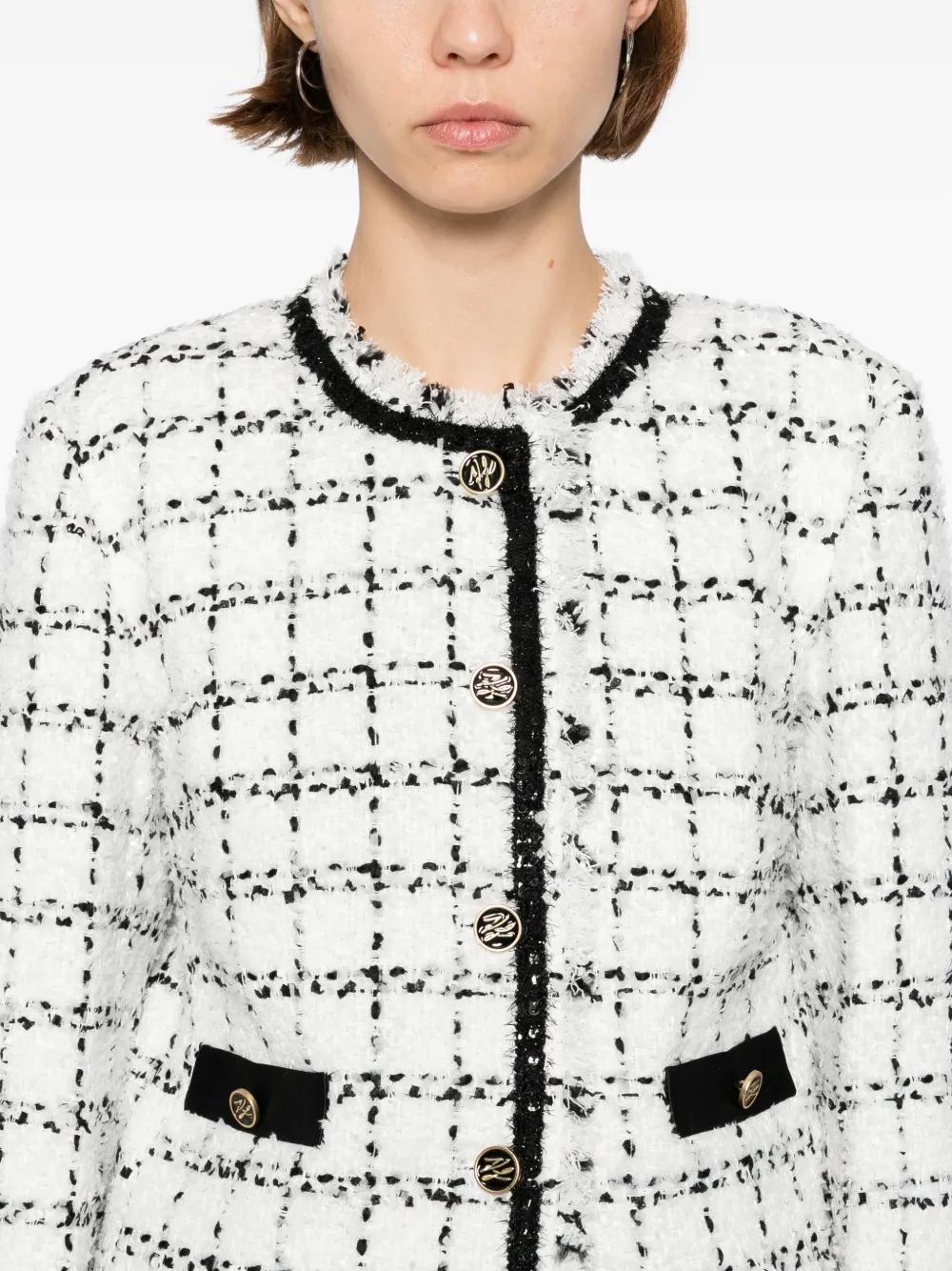 Chaqueta Karl Lagerfeld Bouclé Jacket Cuadros