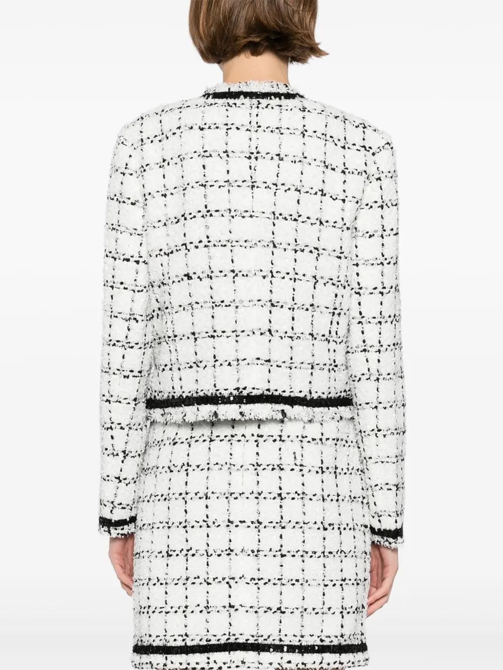 Chaqueta Karl Lagerfeld Bouclé Jacket Cuadros