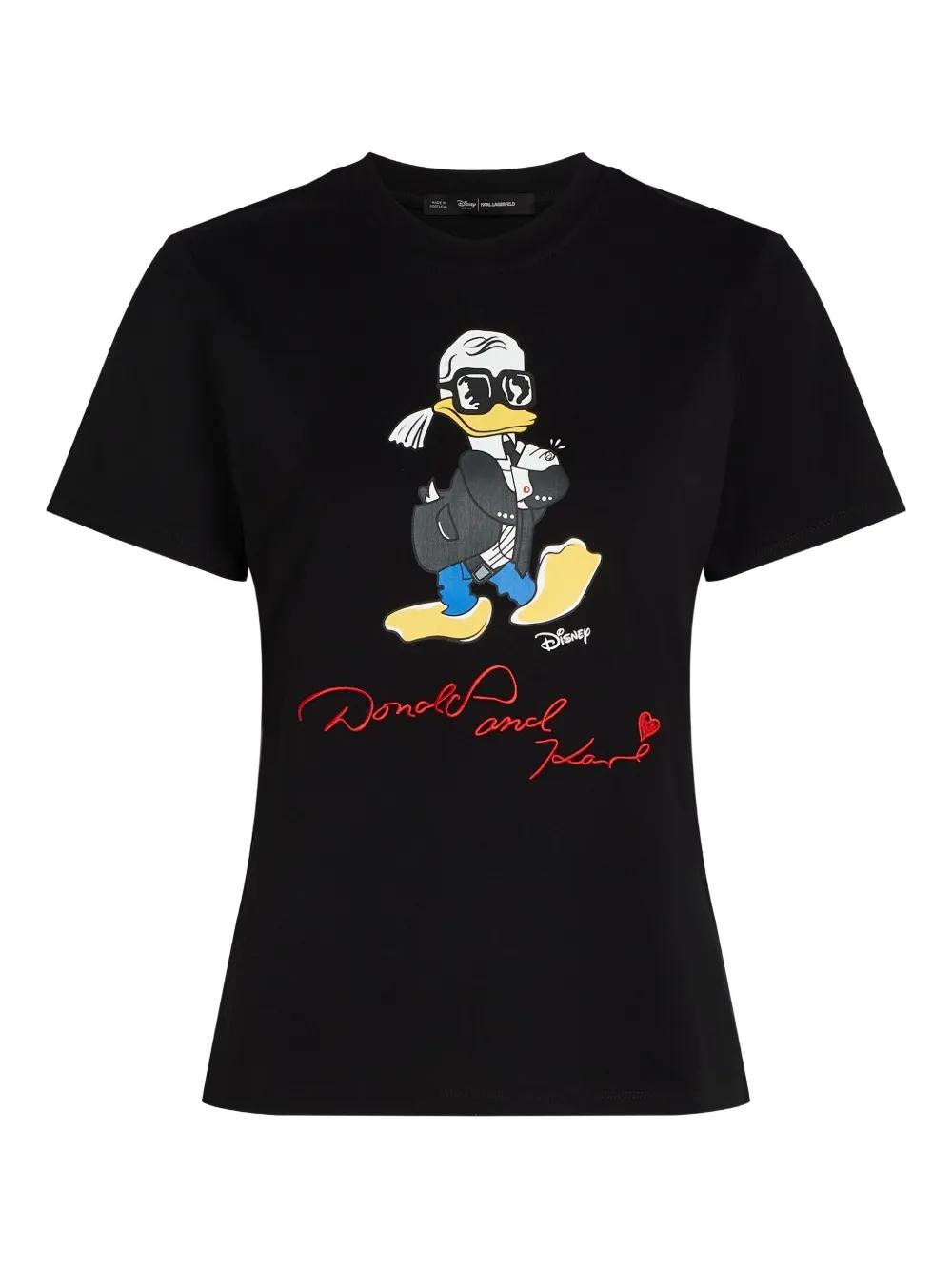 Camiseta Karl Lagerfeld KLxDisney Negra