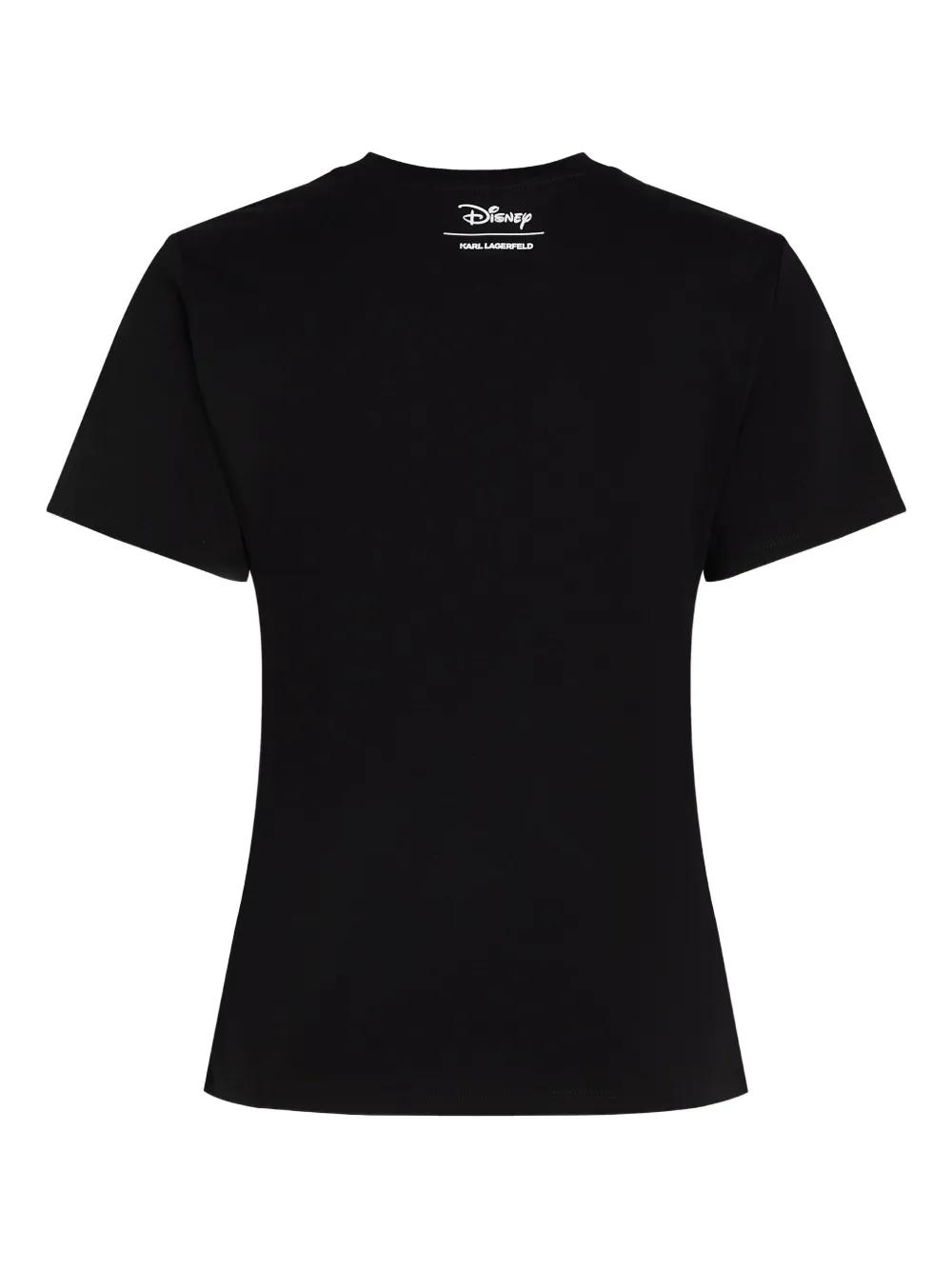 Camiseta Karl Lagerfeld KLxDisney Negra