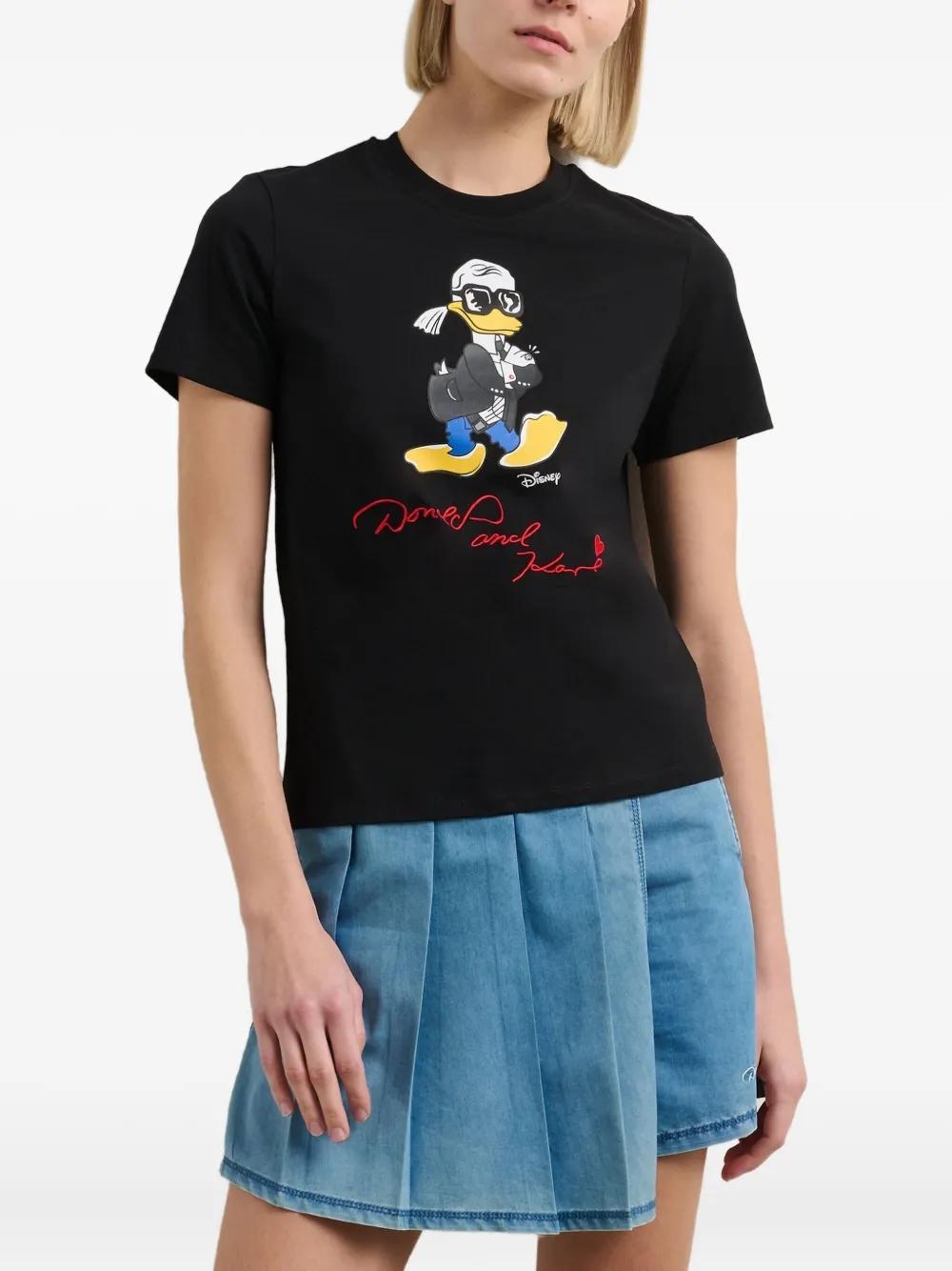 Camiseta Karl Lagerfeld KLxDisney Negra