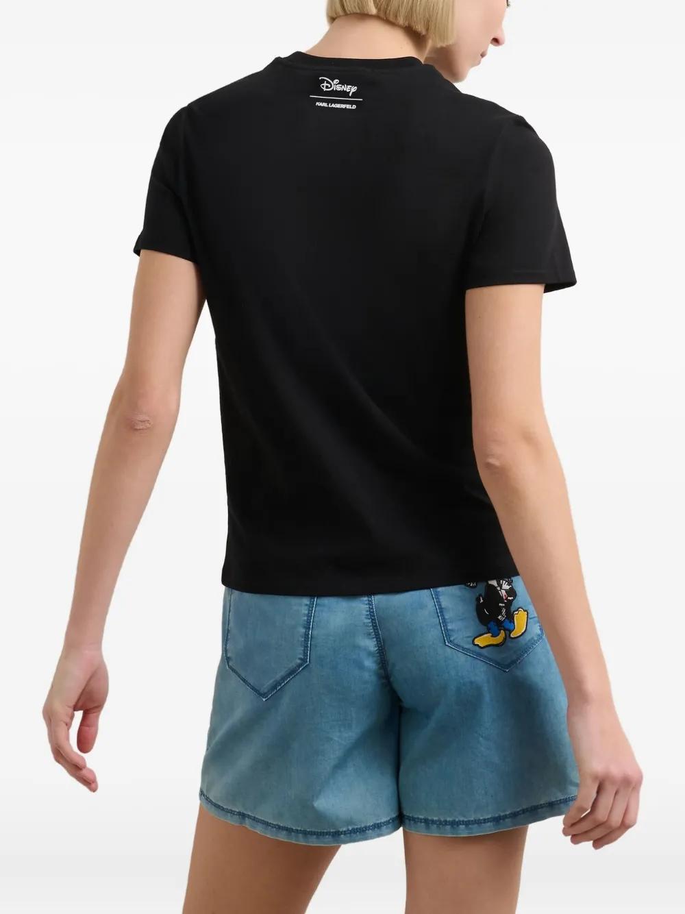 Camiseta Karl Lagerfeld KLxDisney Negra