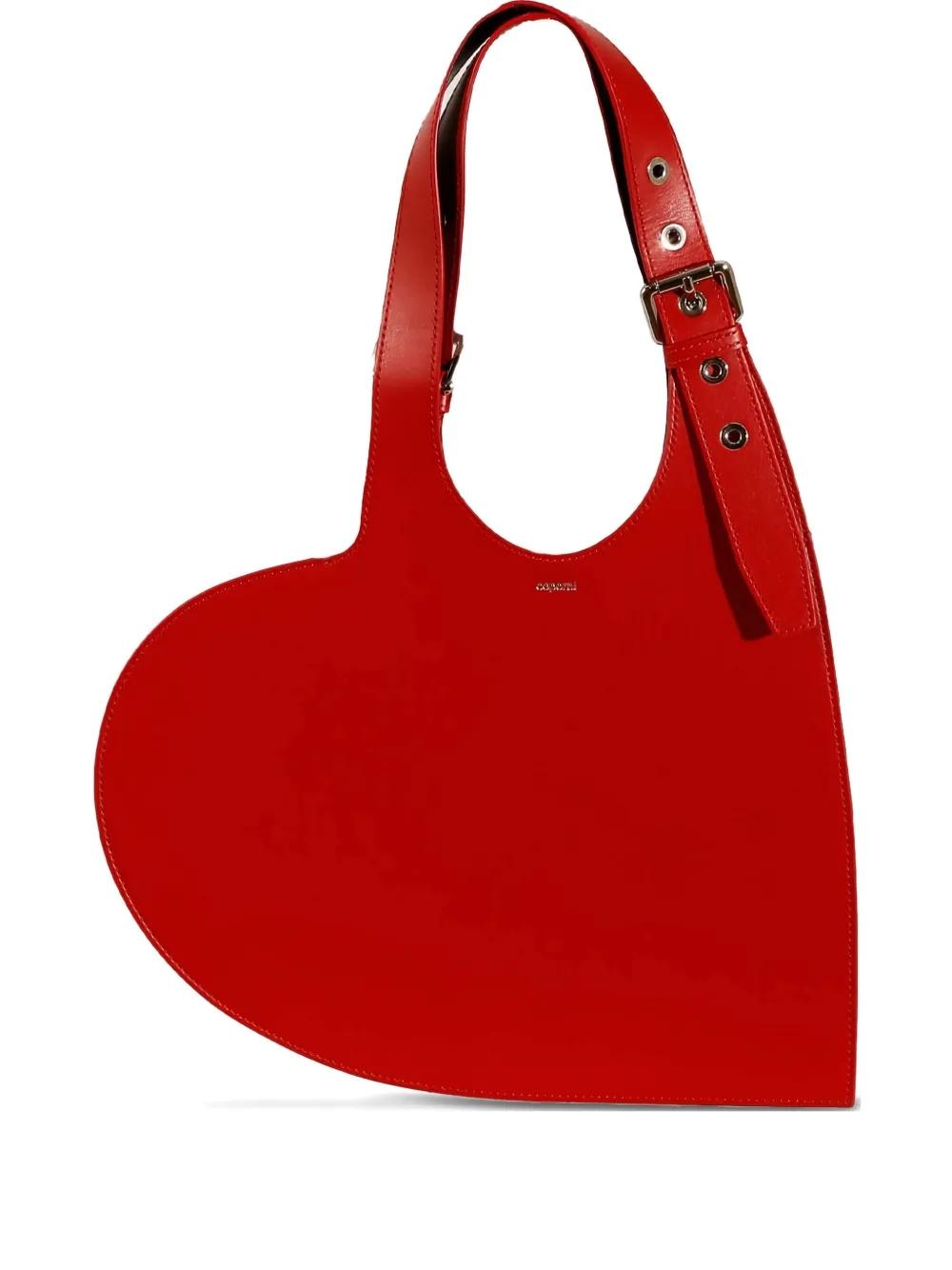 Bolso Coperni Heart Belt Tote Rojo