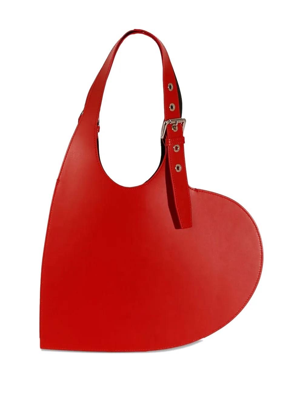 Bolso Coperni Heart Belt Tote Rojo