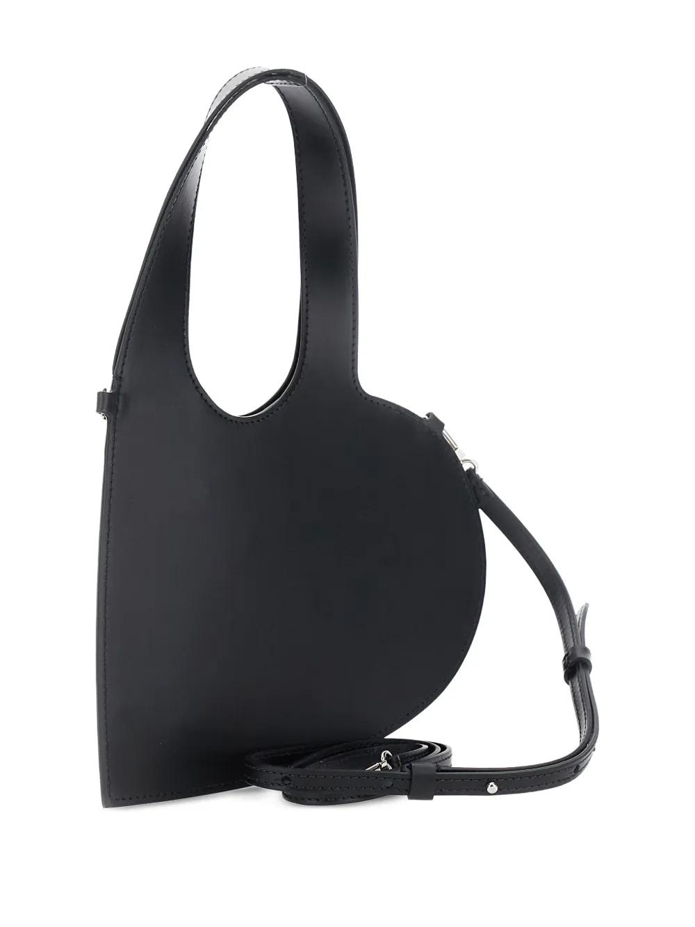 Bolso Coperni Mini Heart Tote Negro