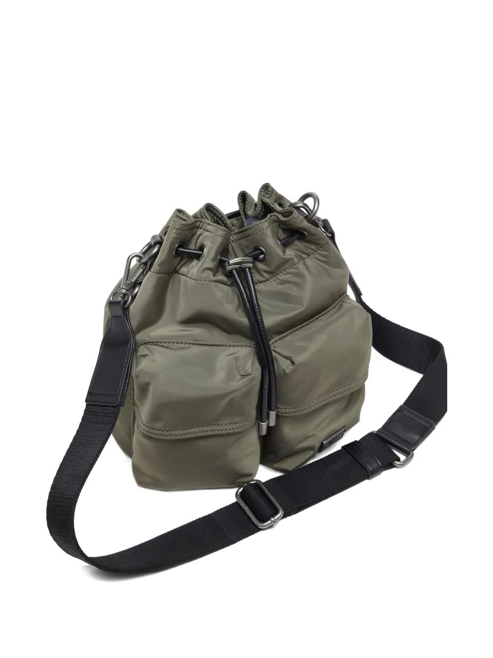Bolso Diesel Multi Pockets Bucket X Militar
