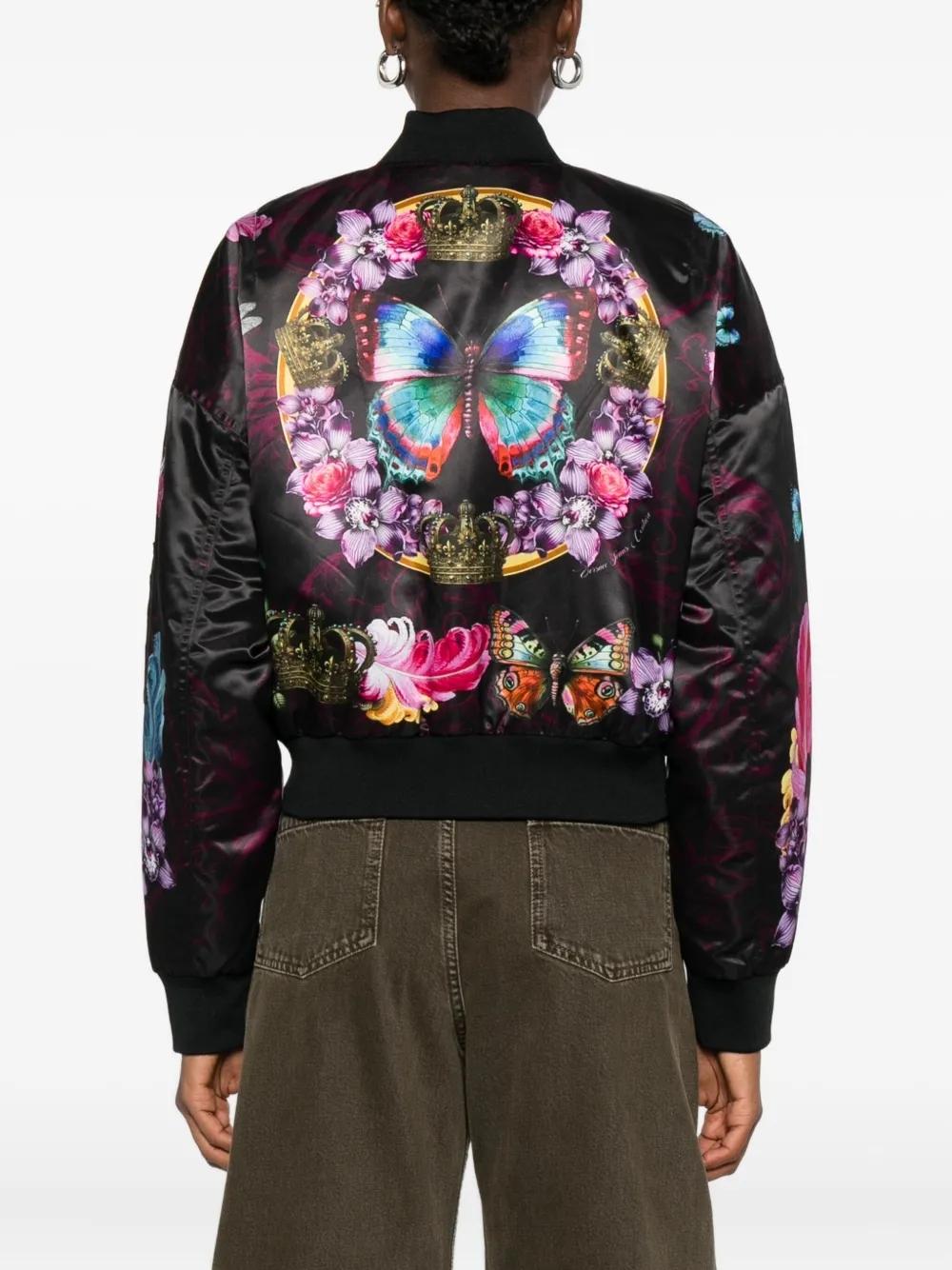 Cazadora Versace Jeans Couture Print Cabinet Scuro