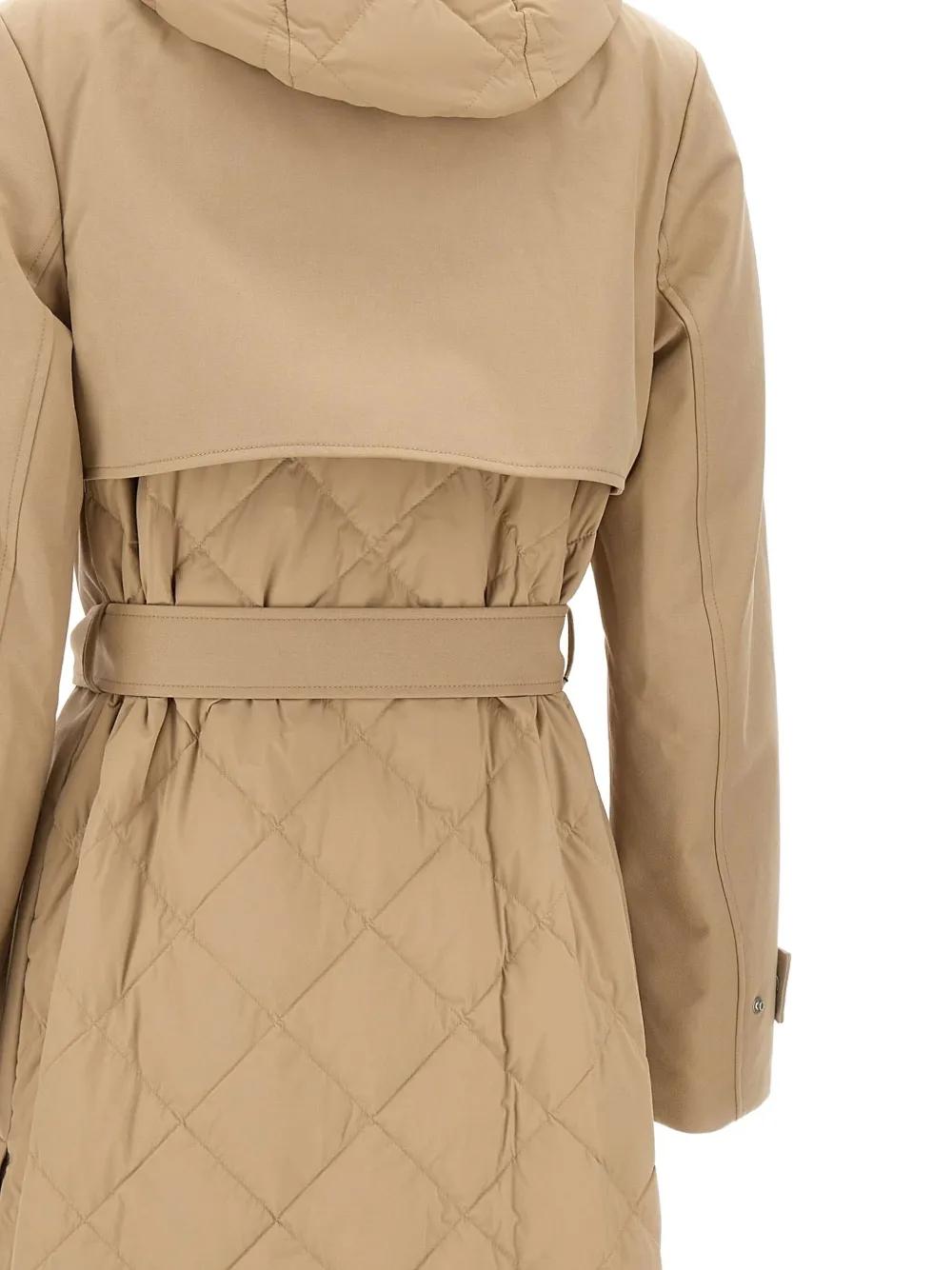 Abrigo Mackage Siobhan Plumón Beige