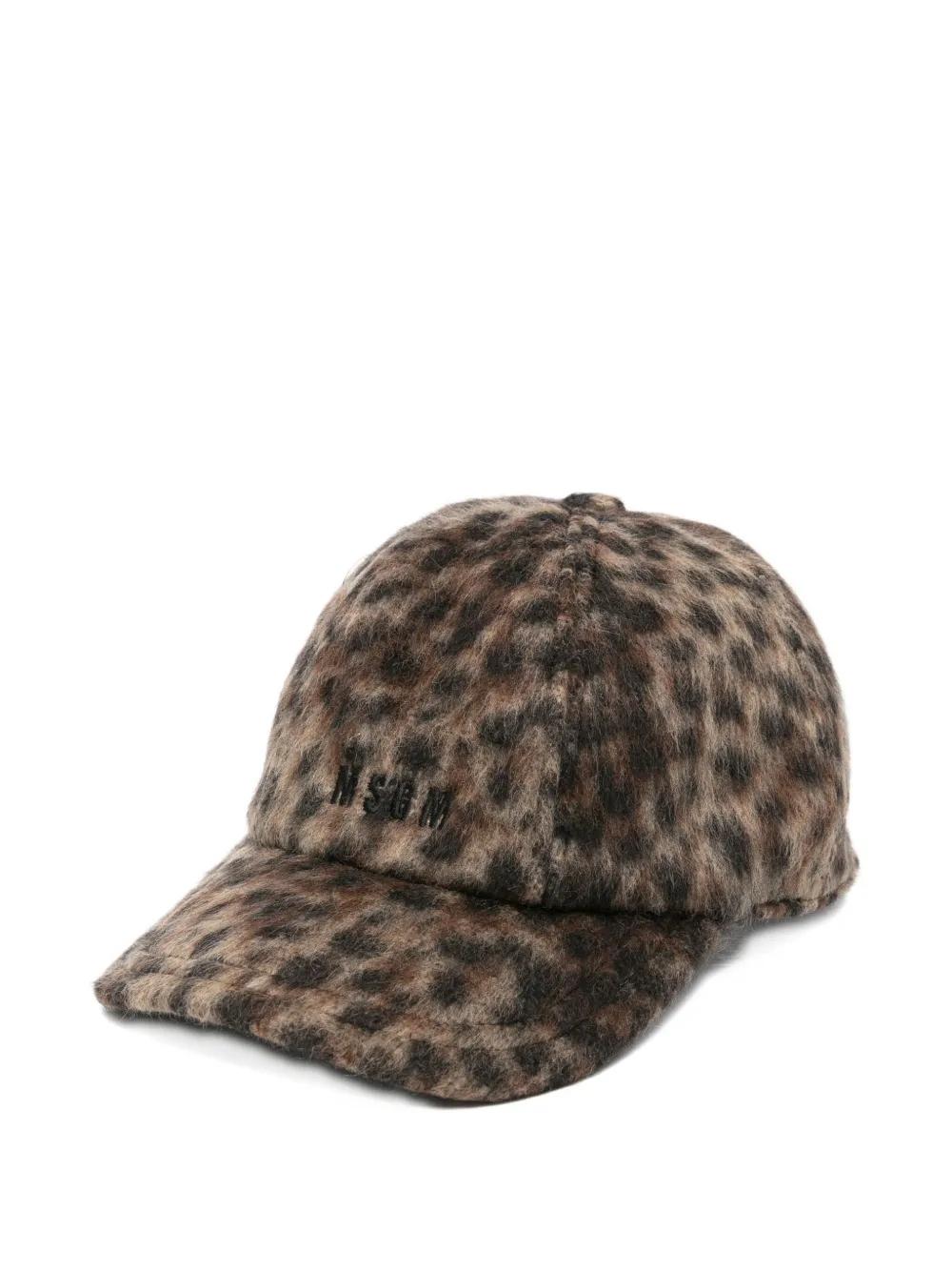 Gorra MSGM Animalier Animal Print