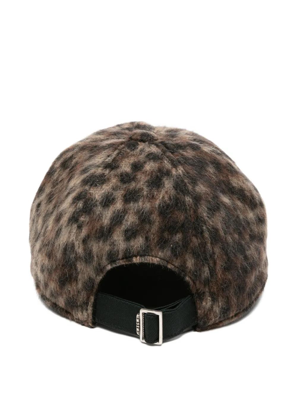 Gorra MSGM Animalier Animal Print