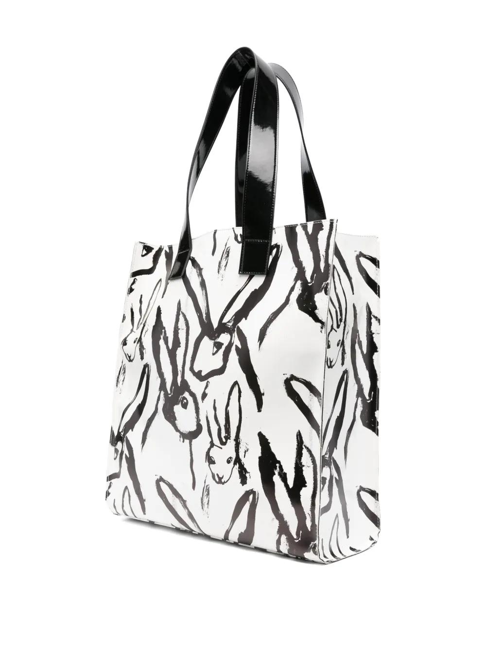 Bolso MSGM Vertical Tote Vinyl Bunnies