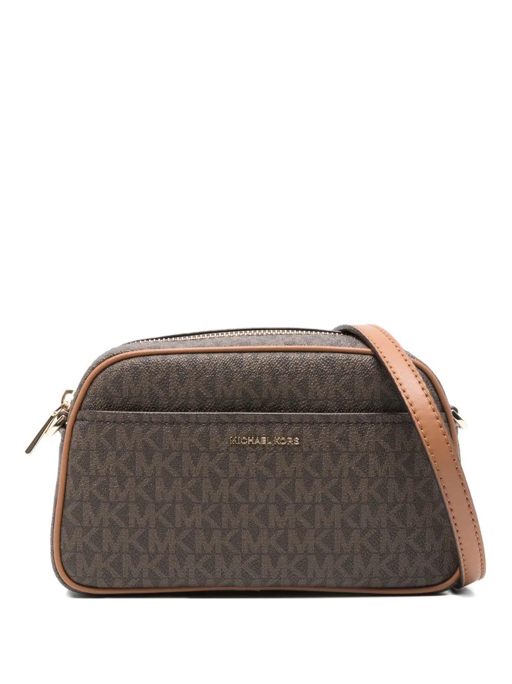 Bolso Michael Kors Camera Bag Monograma