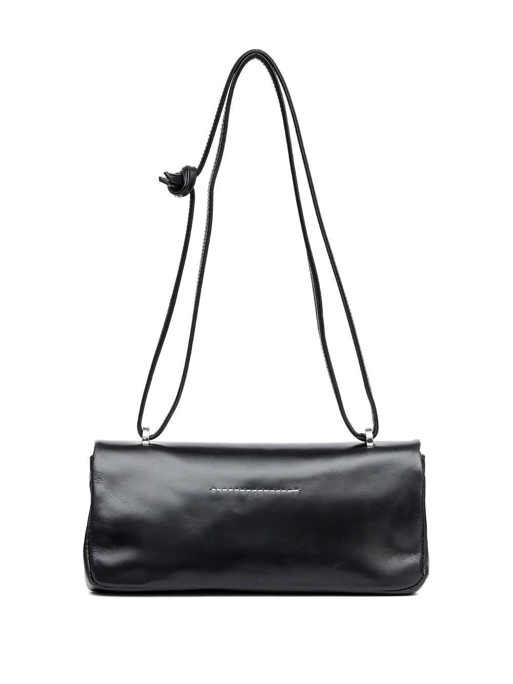 Bolso MM6 New Numeric Shoulder Negro