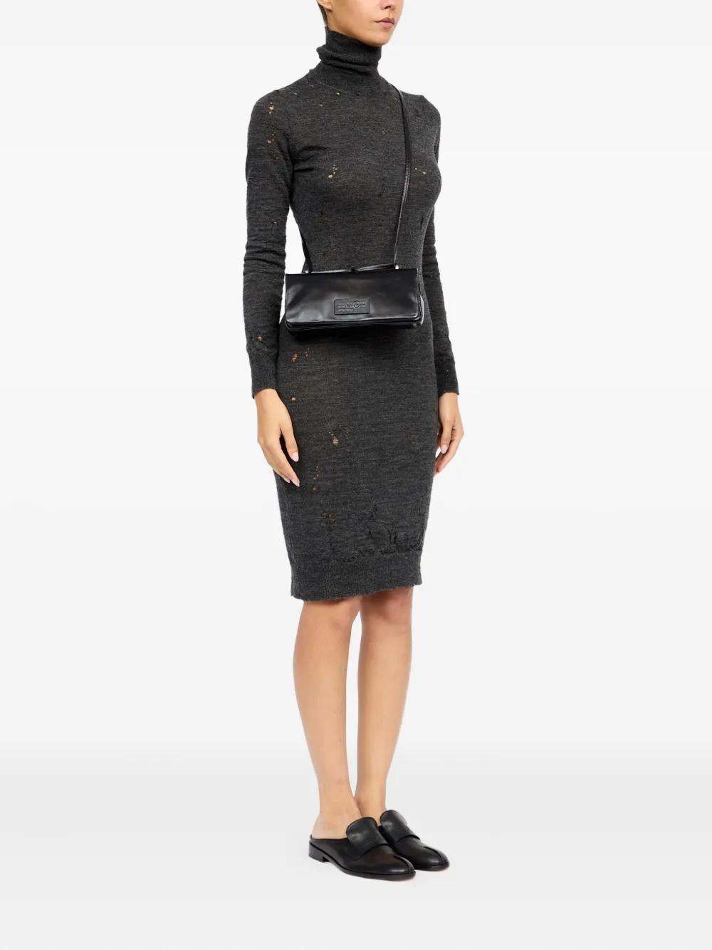 Bolso MM6 New Numeric Shoulder Negro