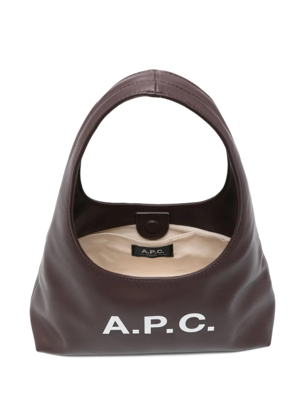 Bolso A.P.C. Baby Ninon Marrón