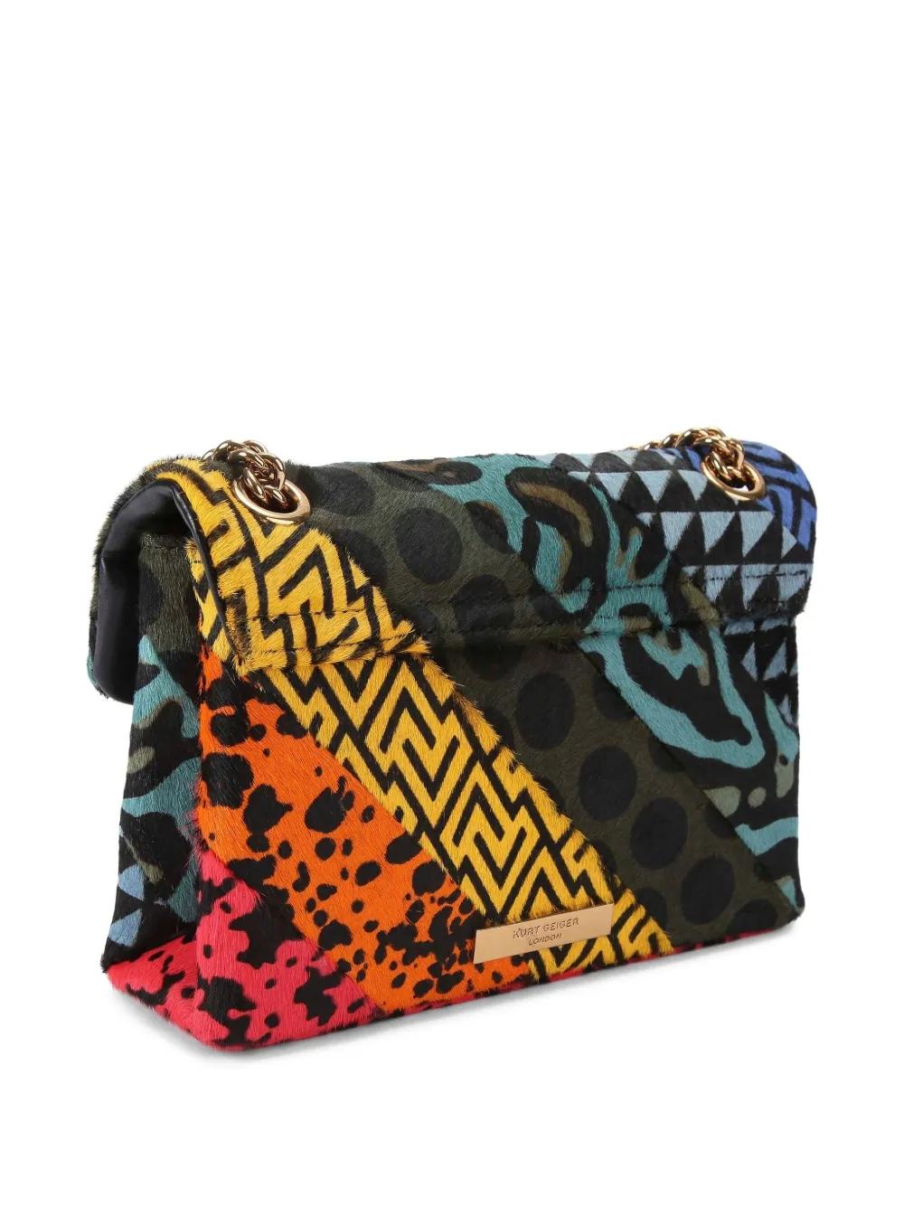 Bolso Kurt Geiger Mini Kensington Pelo Estampado