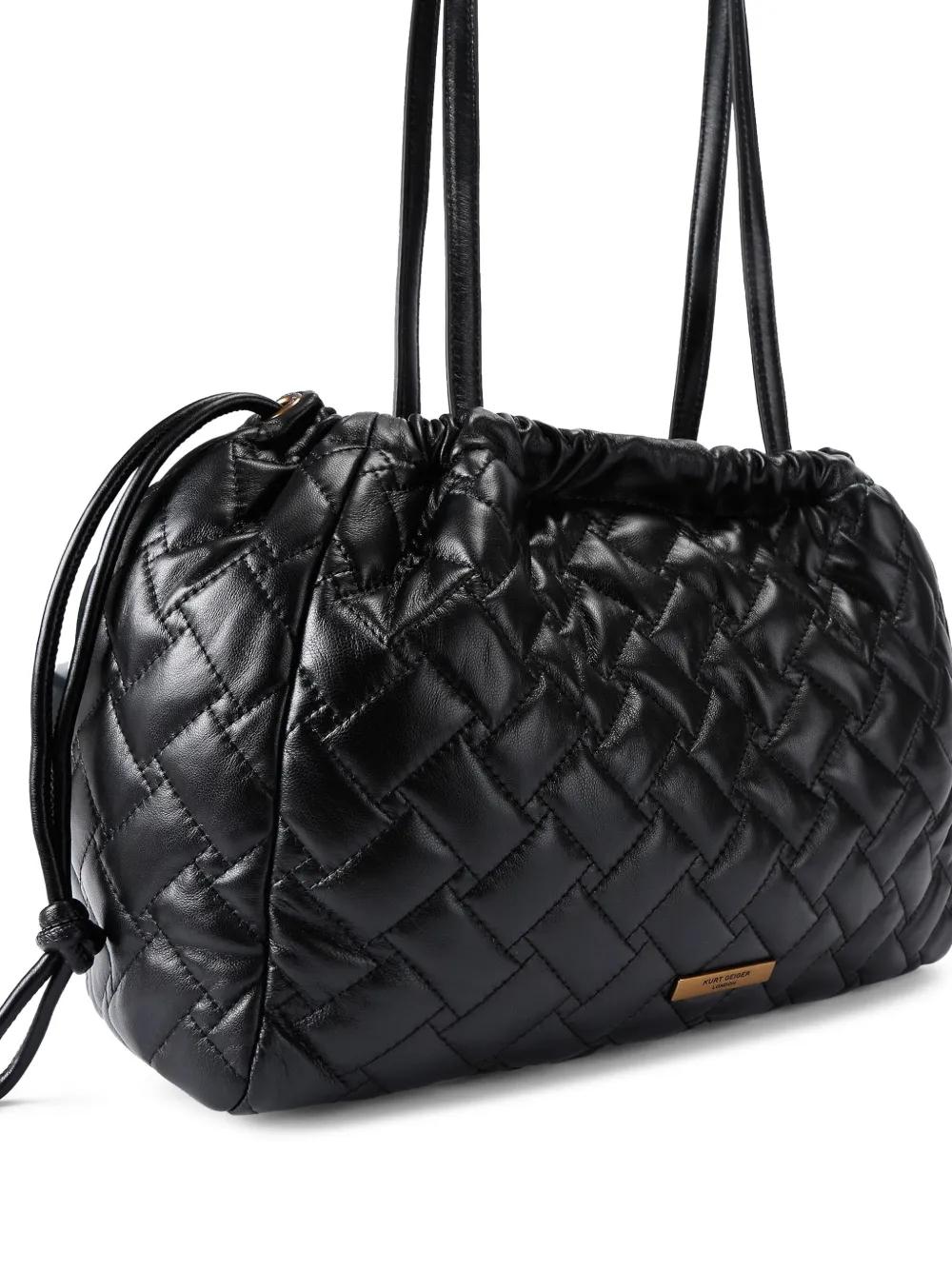 Bolso Kurt Geiger Kensington String Tote Negro