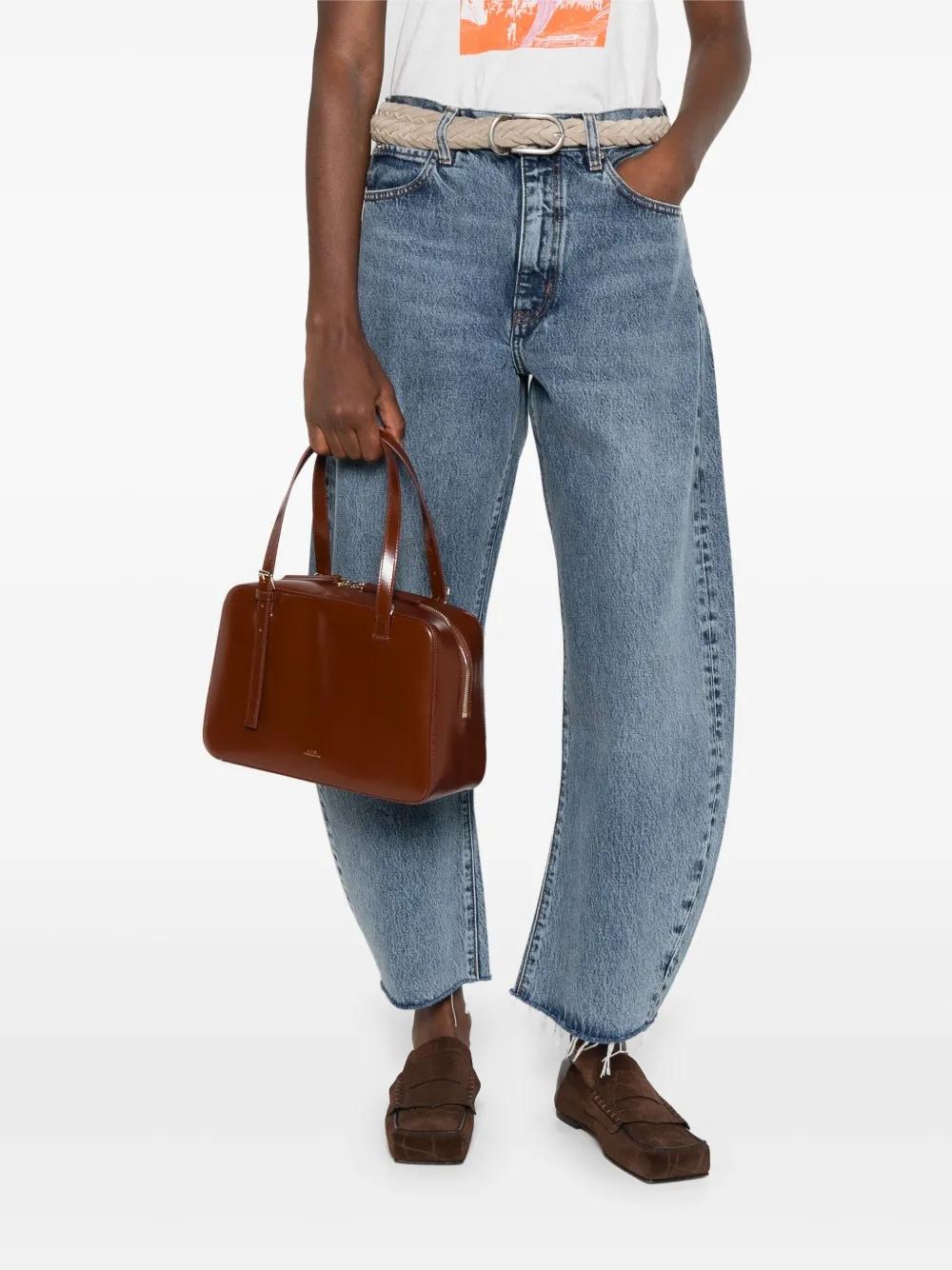 Bolso A.P.C. Sac Virgine Box Marrón Avellana