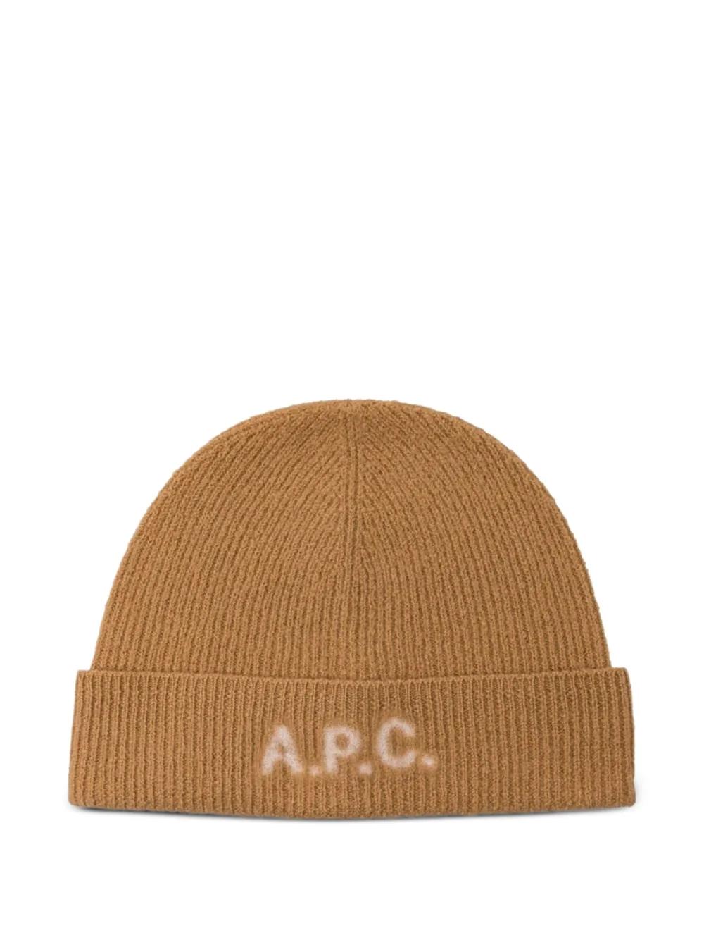 Gorro A.P.C. Bonnet Harry Camel