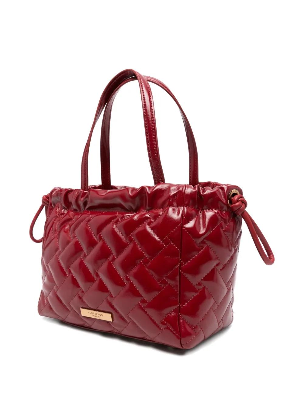 Bolso Kurt Geiger Small Kensington String Tote Roj