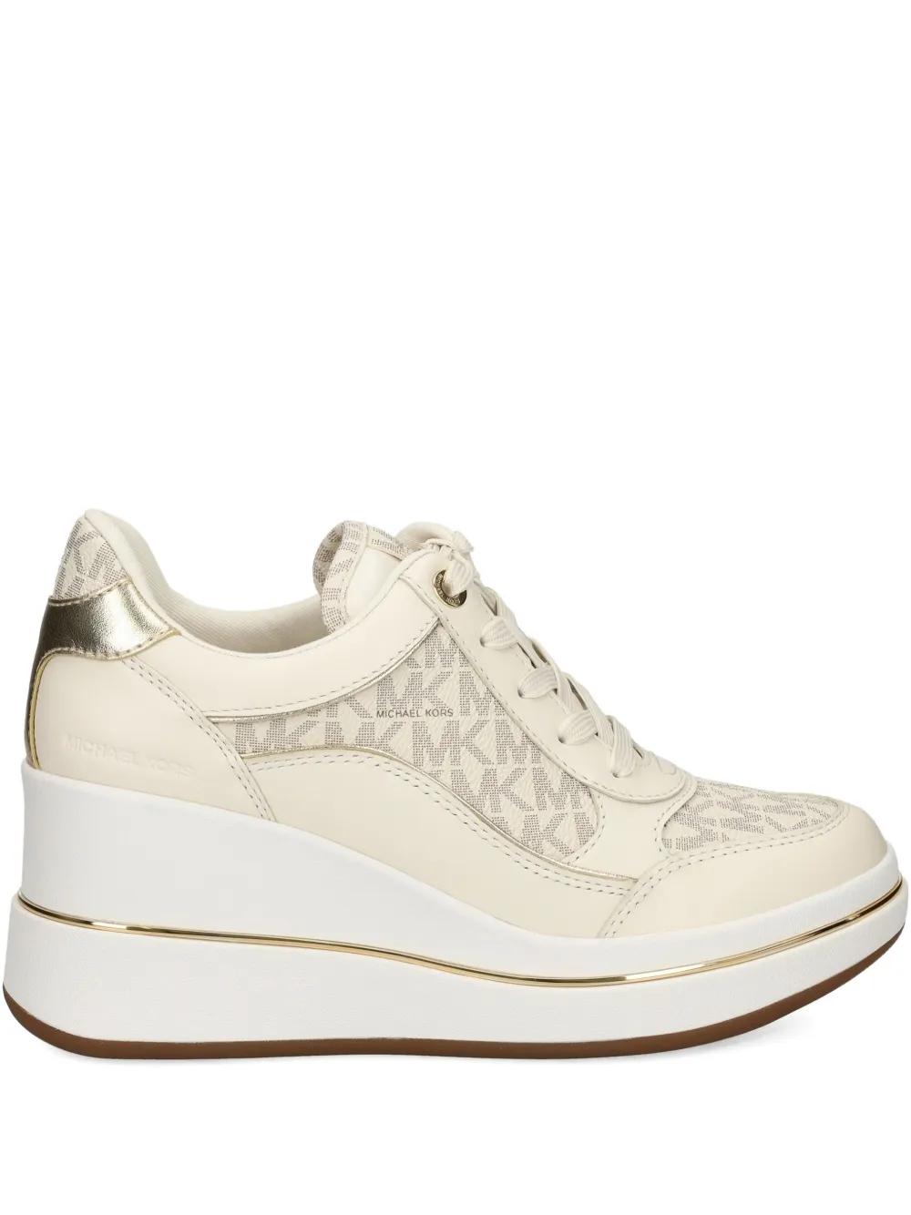Sneaker Michael Kors Emmy Wedge Monograma