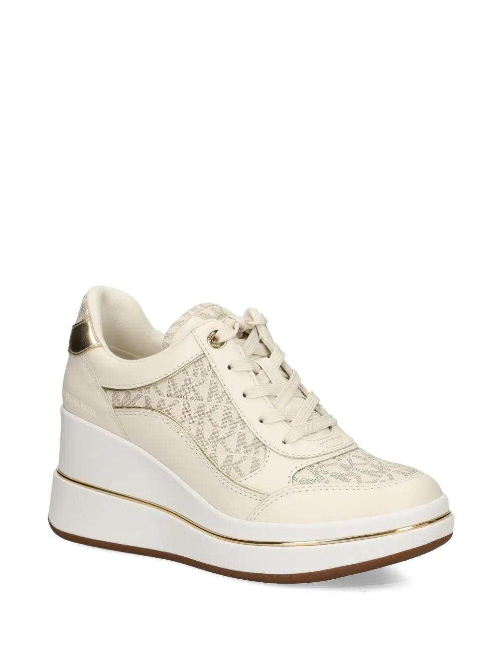 Sneaker Michael Kors Emmy Wedge Monograma