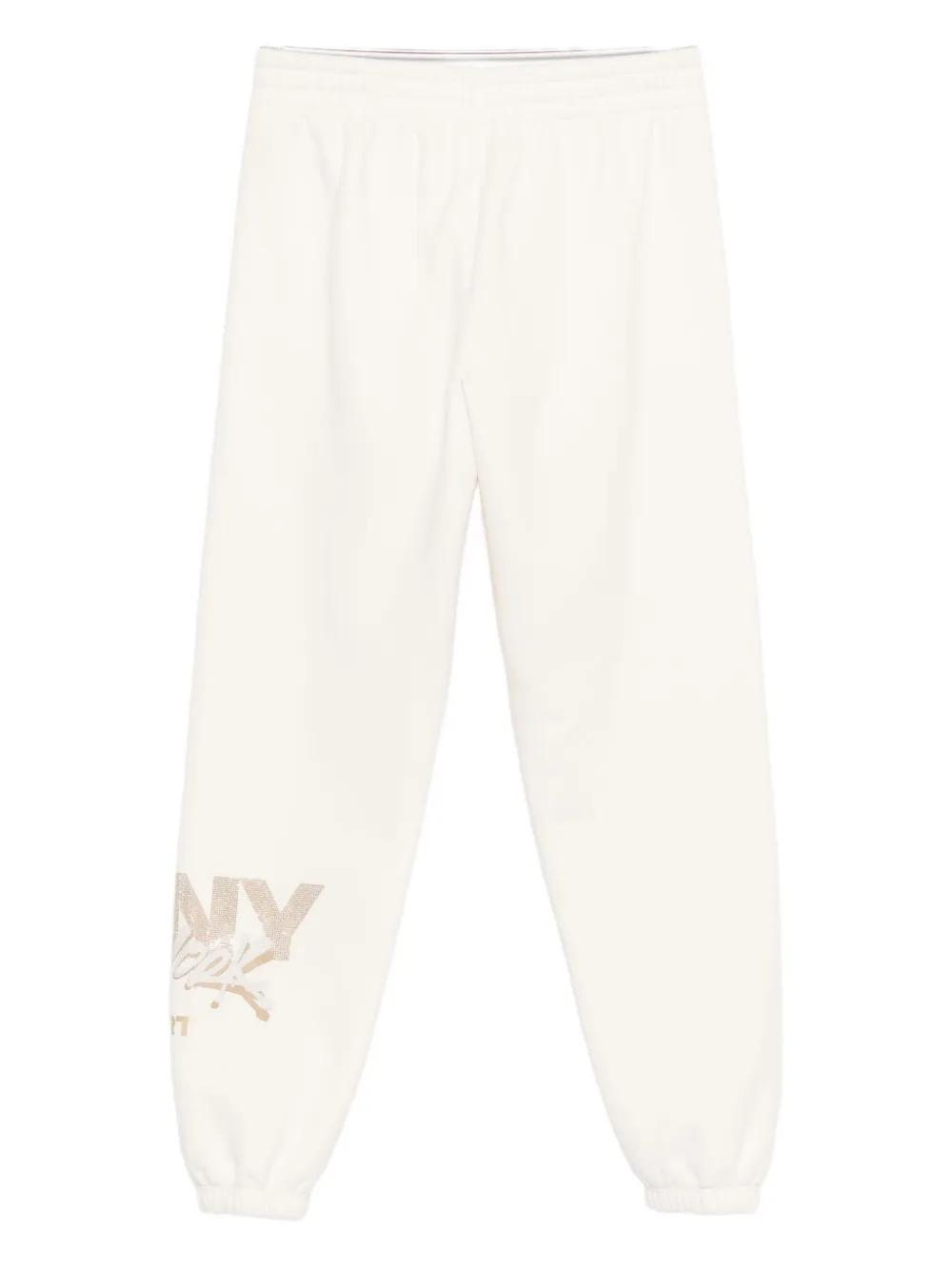 Pantalón DKNY Sport Logo Graffiti Crudo 
