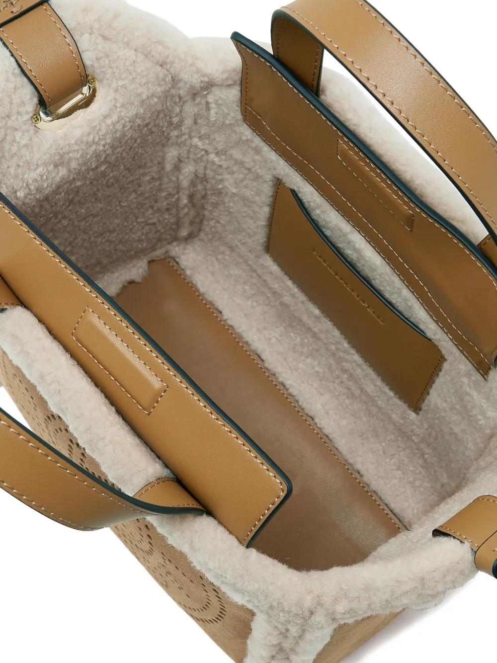 Bolso Karl Lagerfeld K/Circle Tote Shearling Marró