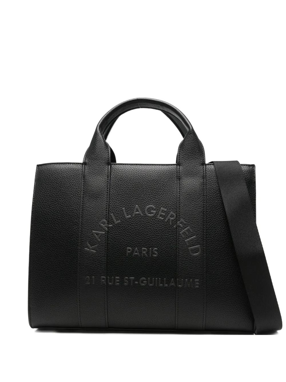 Bolso Karl Lagerfeld RSG Tote Pebble Negro