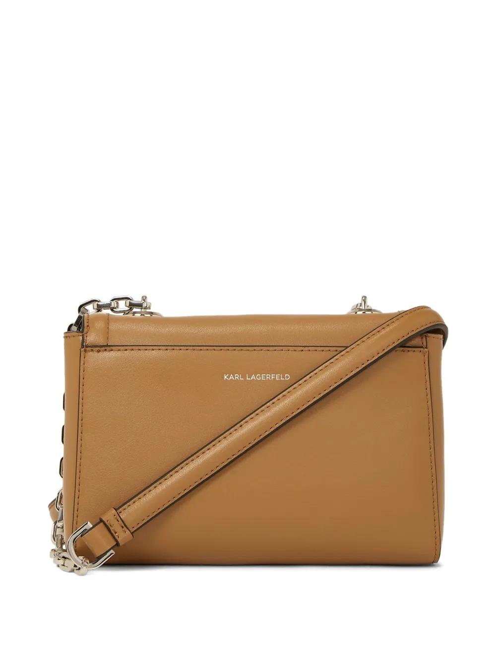 Bolso Karl Lagerfeld K/Autograph Crossbody Marrón
