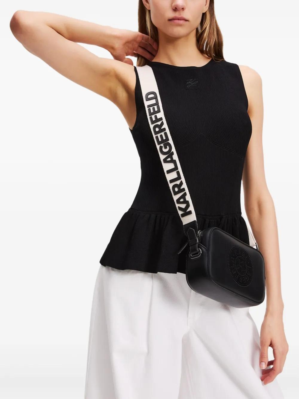 Bolso Karl Lagerfeld K/Circle Camerabag Negro