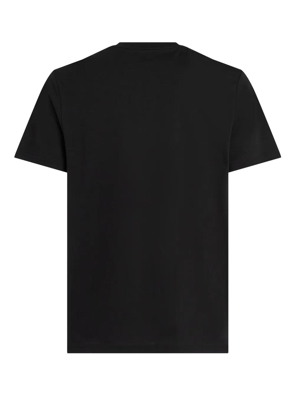 Camiseta Karl Lagerfeld Hotel Karl Crest Negra