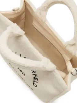 Bolso Karl Lagerfeld RSG Tote Shearling Blanco